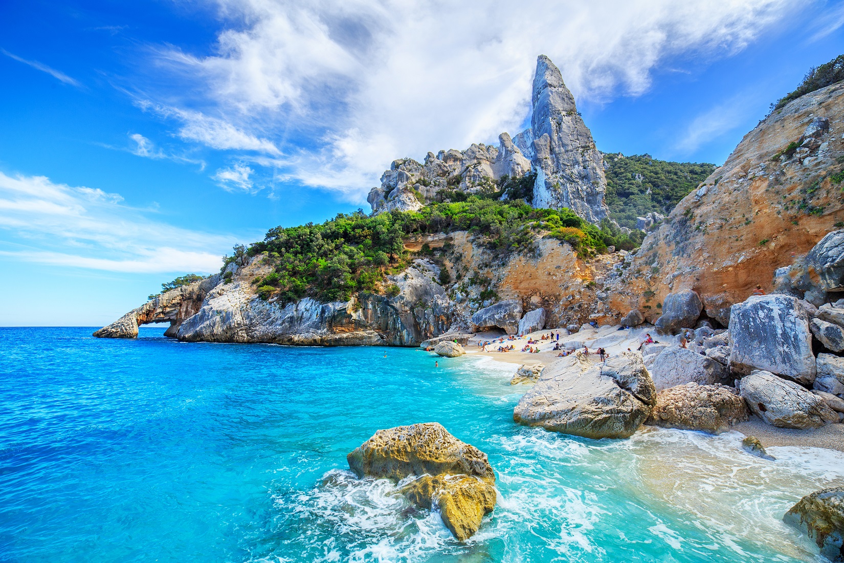 Cala Goloritze, Italia