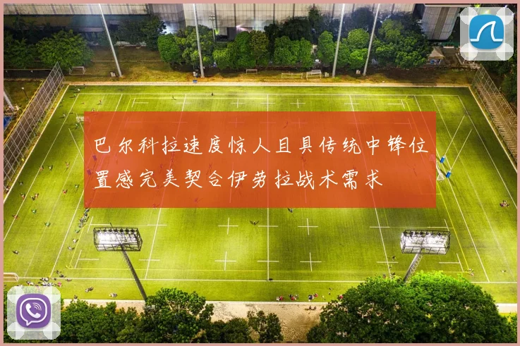 巴尔科拉速度惊人且具传统中锋位置感完美契合伊劳拉战术需求